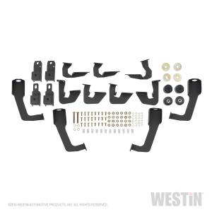 Westin - Westin 56-5345752 HDX Stainless Drop Wheel-to-Wheel Nerf Step Bars Chevrolet/GMC Chevy Silverado and GMC Sierra 1500 Crew Cab 2007-2018 (6.5' Bed)(Excl. Classic) and 2500/3500 Crew Cab 2007-2019 (6.5' Bed) & Dually (8' Bed) - Image 5