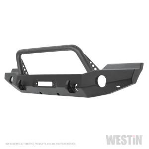 Westin - Westin 59-80045 WJ2 Full Width Front Bumper w/Bull Bar Jeep Wrangler JK 2007-2018 - Image 2