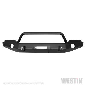 Westin - Westin 59-80045 WJ2 Full Width Front Bumper w/Bull Bar Jeep Wrangler JK 2007-2018 - Image 4