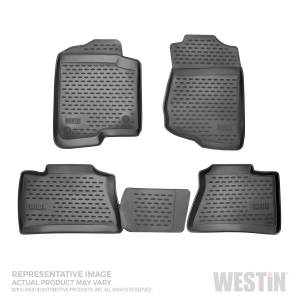 Westin 74-35-51001 Profile Floor Liners Front & 2nd Row Ram 1500 Quad Cab 2013-2018 and 1500 Classic Quad Cab 2019-2020