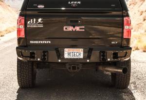 Flog Industries - Flog Industries FISD-C2535-1114R-S Rear Bumper with Sensor Holes for Chevy Silverado 2500/3500 2011-2014 - Image 2