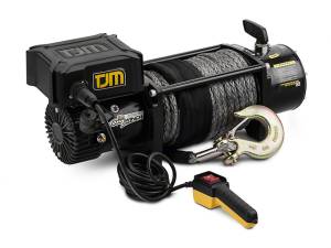 TJM 947TQBLK95DDS 9.5K Torq Winch with Synthetic Rope