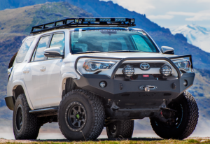 Expedition One - Expedition One 4RFB100_BARE Base Front Bumper for Toyota 4Runner 2014-2019 - Bare Steel - Image 3