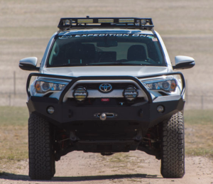 Expedition One - Expedition One 4RFB100_BARE Base Front Bumper for Toyota 4Runner 2014-2019 - Bare Steel - Image 2