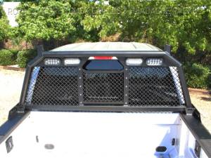 Royalty Core - Royalty Core 15792 RoyaltyCore 15792 Ford Superduty F-250 F-350 2017-2019 RC88 CAB Height Headache Rack w/ Integrated Taillights - Image 5