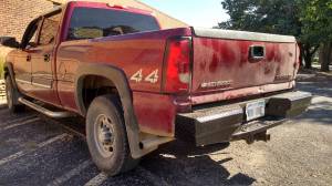 Thunderstruck CHLD03-300 Premium Rear Bumper No Sensor Holes GMC Sierra 2500HD/3500 2001-2006 