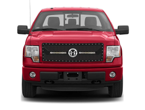 ICI CLG019FDN CL Mesh Grille with LED Lights- Chrome Ford 150 2009-2014