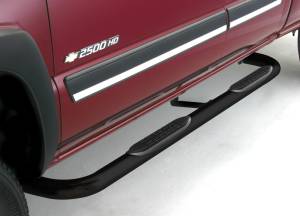 ICI - ICI BLAK26CHX 3" Round Nerf Bar Black 2019 Chevy 1500 & 2019 GMC 1500 Extended Cab - Pair - Image 2