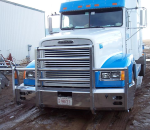Truck Defender - Truck Defender Aluminum Front Bumper 2" Standard Aluminum Bumper Freightliner Classic 1999 - Image 1