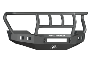 Road Armor 6114R2B-NW Stealth Front Non-Winch Bumper Titan II Guard Ford F250/F350 2011-2016