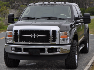 Royalty Core - Royalty Core 13618 Ford Super Duty 2005-2007 RC1 Main Grille 3 Piece with Chrome Sword Assembly - Image 3