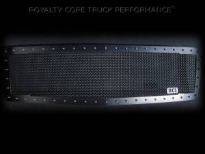 Royalty Core 13642 Chevrolet 1500 2007-2013 RC1 Satin Black Grille Replacement Satin 10.0 Mesh