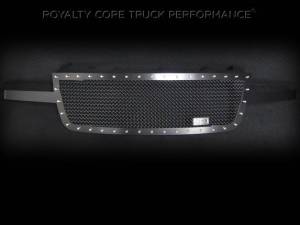 Royalty Core 13667 Chevrolet 2500/3500 2005-2007 RC1 Full Grille Replacement Satin Black