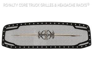 Royalty Core - Royalty Core 13683 Dodge Ram 1500 2006-2008 RC2 Main Grille Twin Mesh with Chrome Swords - Image 3