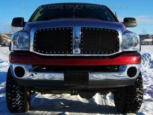 Royalty Core - Royalty Core 13708 Dodge Ram 2500/3500/4500 2006-2009 RC1 Classic Grille 2 Piece - Image 3