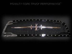 Royalty Core - Royalty Core 13713 Dodge Ram 2500/3500 2006-2009 RC2 Main Grille Twin Mesh w/ Chrome Sword Assembly - Image 3