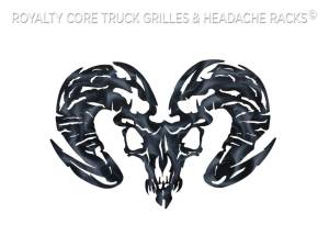 Royalty Core - Royalty Core 13777 Ram Skull Airbrushed - Image 2