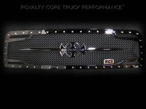 Royalty Core 13780 Dodge Ram 2500/3500 2003-2005 RC2 Main Grille Twin Mesh & Cummins Sword Assembly