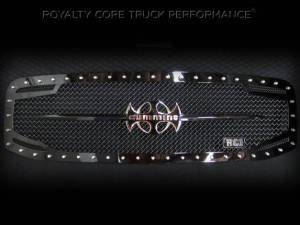 Royalty Core 13781 Dodge Ram 2500/3500 2006-2009 RC2 Main Grille Twin Mesh & Cummins Sword Assembly