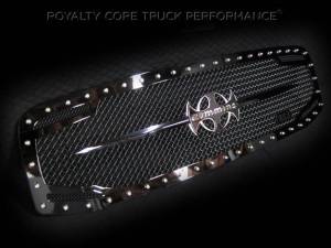 Royalty Core - Royalty Core 13781 Dodge Ram 2500/3500 2006-2009 RC2 Main Grille Twin Mesh & Cummins Sword Assembly - Image 2