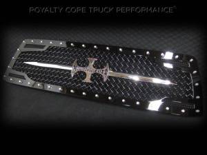 Royalty Core - Royalty Core 13787 Toyota Tundra 2010-2013 RC2 Main Grille with Chrome Sword Assembly - Image 2