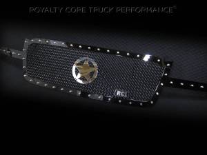 Royalty Core 13793 Chevrolet 2500/3500 2003-2004 RC1 Full Grille Replacement with War Star Emblem