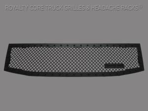 Royalty Core 13816 Nissan Titan 2004-2015 RC1 Full Grille Replacement Satin Black
