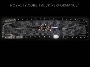 Royalty Core - Royalty Core 13827 Chevrolet 2500/3500 2007-2010 RC2 Full Grille Replacement with Sword Assembly - Image 2