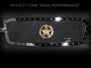 Royalty Core 13829 Chevrolet 1500 2003-2005 RC1 Full Grille Replacement with War Star Emblem