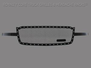 Royalty Core 13845 Chevrolet 2500/3500 2003-2004 Full Grille Replacement RC1 Classic Grille