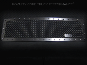 Royalty Core 13866 GMC Sierra 2500/3500 HD 2011-2014 RC1 Main Grille Satin Black