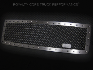 Royalty Core - Royalty Core 13866 GMC Sierra 2500/3500 HD 2011-2014 RC1 Main Grille Satin Black - Image 2