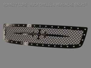 Royalty Core - Royalty Core 13874 GMC Sierra 2500/3500 2003-2006 RC1 Main Grille with Black Sword Assembly - Image 2
