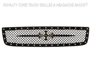 Royalty Core - Royalty Core 13874 GMC Sierra 2500/3500 2003-2006 RC1 Main Grille with Black Sword Assembly - Image 3