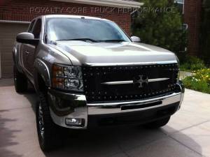 Royalty Core - Royalty Core 13893 Chevy 2500/3500 2007-2010 Full Grille Replacement RC3DX Innovative Grille - Image 2