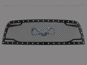 Royalty Core 13941 Dodge Ram 2500/3500 2010-2012 RC2 Main Grille Twin Mesh with Goat Skull Logo