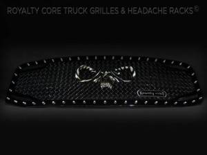 Royalty Core 13942 Dodge Ram 2500/3500 2006-2009 RC2 Main Grille Twin Mesh with Goat Skull Logo
