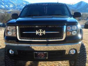 Royalty Core - Royalty Core 13981 GMC Sierra 2500/3500 HD 2007-2010 RC1 Main Grille with Chrome Sword Assembly - Image 4