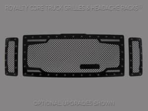 Royalty Core - Royalty Core 13992 Ford Super Duty 2008-2010 RC2 Twin Mesh Grille - Image 2