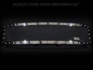 Royalty Core 14001 Chevrolet 1500 2007-2013 Full Grille Replacement RC1 Classic Grille Chrome