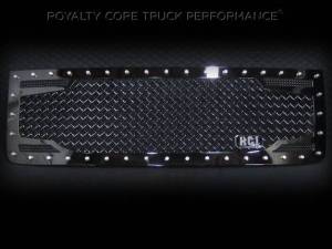 Royalty Core 14068 GMC Sierra 2500/3500 HD 2007-2010 RC2 Main Grille with 5.0 Super Mesh