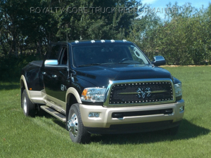 Royalty Core - Royalty Core 14156 Dodge Ram 2500/3500 2010-2012 RC2 Grille Twin Mesh w/ Speared Ram Sword Assembly - Image 3