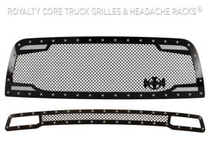 Royalty Core - Royalty Core 14164 Dodge Ram 2500/3500/ 2013-2018 RC2 Main Grille Twin Mesh & Bumper Grille Package - Image 5