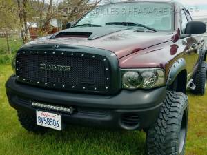 Royalty Core - Royalty Core 14194 Dodge Ram 2500/3500/4500 2003-2005 RCR Race Line Grille - Image 5