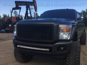 Royalty Core - Royalty Core 14201 Ford Super Duty 2011-2016 RCR Race Line Grille - Image 4
