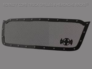Royalty Core - Royalty Core 14214 Chevrolet 2500/3500 2003-2004 Full Grille Replacement RCR Race Line Grille - Image 2