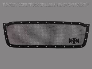 Royalty Core - Royalty Core 14214 Chevrolet 2500/3500 2003-2004 Full Grille Replacement RCR Race Line Grille - Image 3