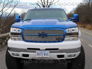 Royalty Core - Royalty Core 14214 Chevrolet 2500/3500 2003-2004 Full Grille Replacement RCR Race Line Grille - Image 6