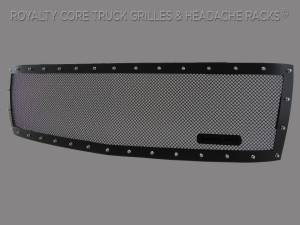 Royalty Core - Royalty Core 14215 Chevy 2500/3500 2007-2010 Full Grille Replacement RCR Race Line Grille - Image 2