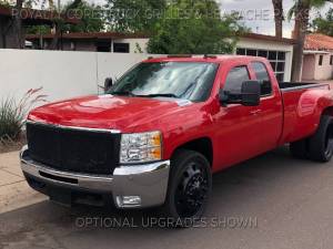 Royalty Core - Royalty Core 14215 Chevy 2500/3500 2007-2010 Full Grille Replacement RCR Race Line Grille - Image 4